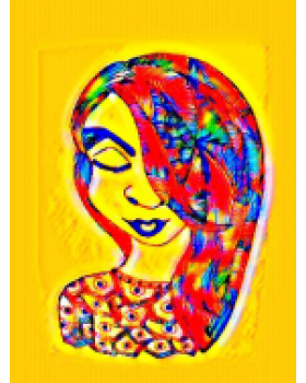 Shyness is a jewel that I adorn - White Frame Shyness is a jewel that I adorn - White Frame